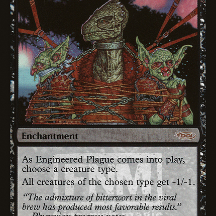 Engineered Plague [Friday Night Magic 2007] Foil