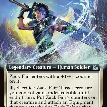 Zack Fair (Extended Art) [FINAL FANTASY] Foil
