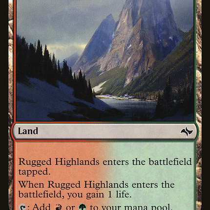 Rugged Highlands [Fate Reforged]