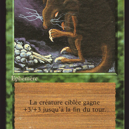 Giant Growth - Croissance gigantesque  [Foreign Black Border]