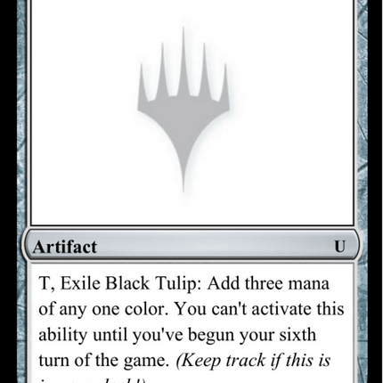 Black Tulip [Unknown Event]