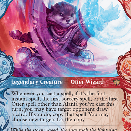 Alania, Divergent Storm (Showcase) [Bloomburrow] Foil