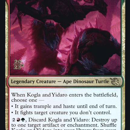 Kogla and Yidaro [March of the Machine Promos] Prerelease Foil