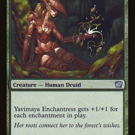Yavimaya Enchantress [Ninth Edition]