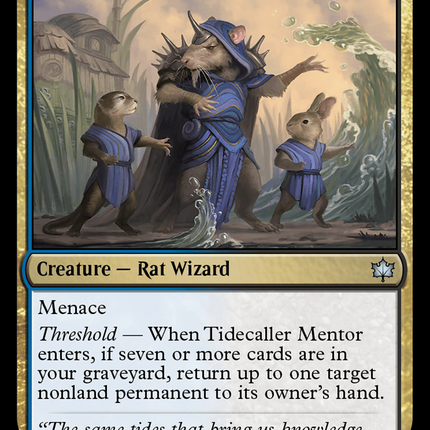 Tidecaller Mentor [Bloomburrow] Foil