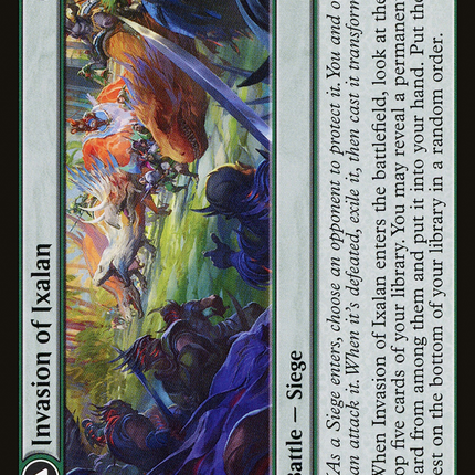 Invasion of Ixalan // Belligerent Regisaur [March of the Machine]