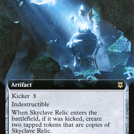 Skyclave Relic (Extended Art) [Zendikar Rising]