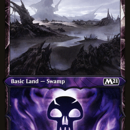 Swamp (311) (Showcase) [Core Set 2021]