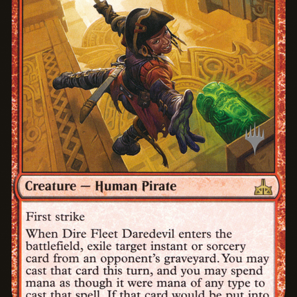 Dire Fleet Daredevil [Rivals of Ixalan Promos]