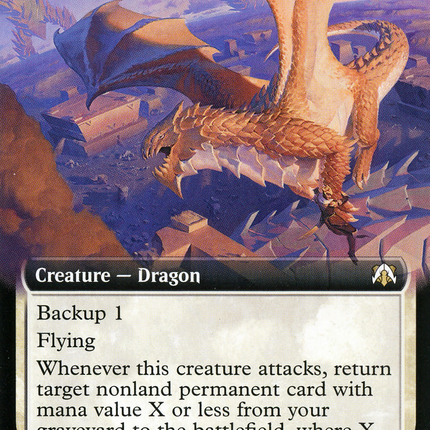 Guardian Scalelord (Extended Art) [March of the Machine Commander] Foil