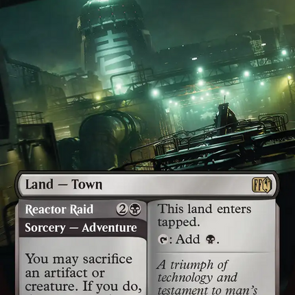 Midgar, City of Mako // Reactor Raid (Borderless) [FINAL FANTASY] Foil