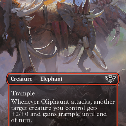 Oliphaunt (Borderless) [The Lord of the Rings: Tales of Middle-earth]