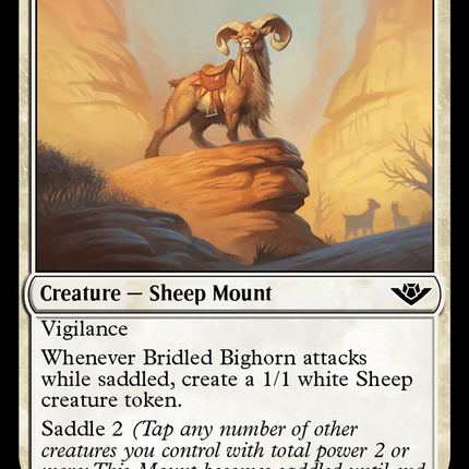 Bridled Bighorn [Outlaws of Thunder Junction]