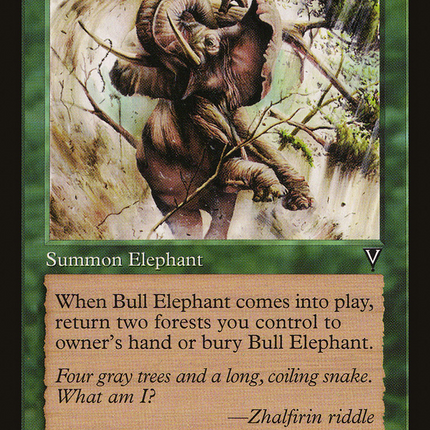 Bull Elephant [Visions]