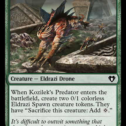 Kozilek's Predator [Commander Masters]