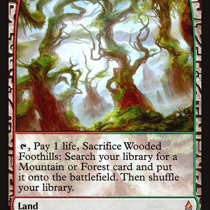 Wooded Foothills [Zendikar Expeditions] Foil