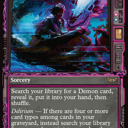 Demonic Counsel (Showcase) [Duskmourn: House of Horror]