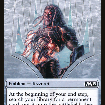 Tezzeret, Artifice Master Emblem [Core Set 2019 Tokens]