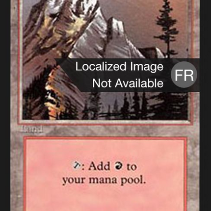 Mountain - Montagne  (301) [Foreign Black Border]