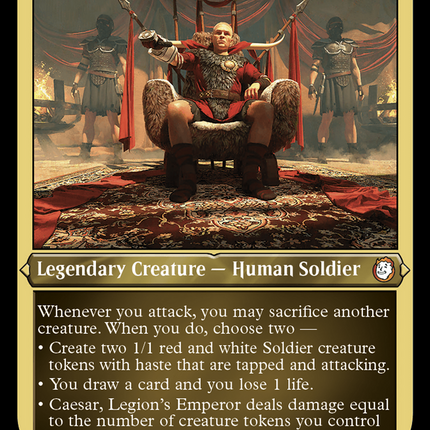 Caesar, Legion's Emperor [Fallout] Etched Foil
