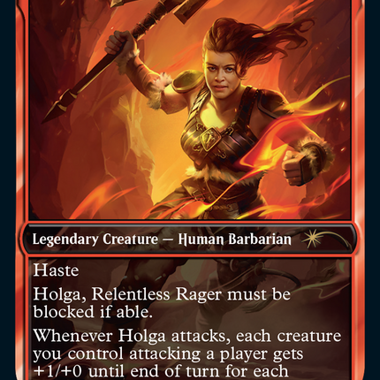 Holga, Relentless Rager [Secret Lair Drop]