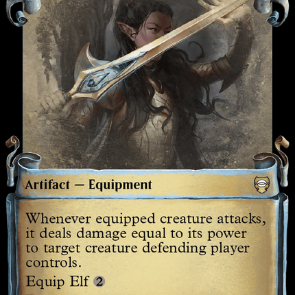 Lothlórien Blade (Showcase) [Tales of Middle-earth Commander]
