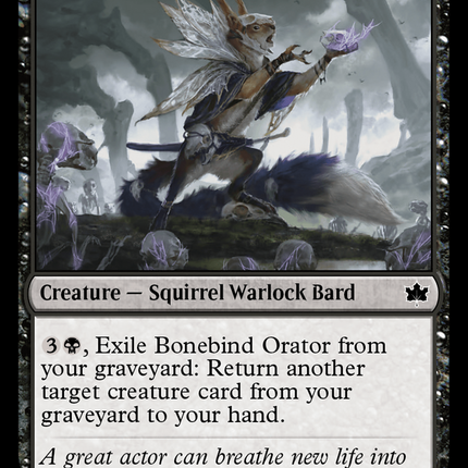 Bonebind Orator [Bloomburrow] Foil