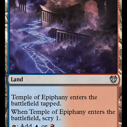 Temple of Epiphany [Outlaws of Thunder Junction Commander]