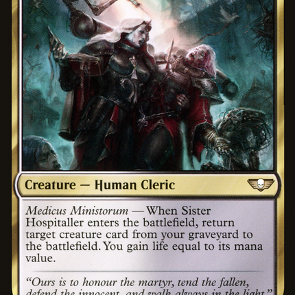 Sister Hospitaller [Warhammer 40,000 Commander]
