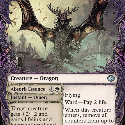Purging Stormbrood (Showcase) [Tarkir: Dragonstorm] Foil