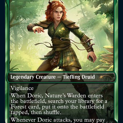 Doric, Nature's Warden // Doric, Owlbear Avenger [Secret Lair Drop]
