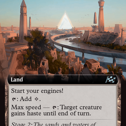 Amonkhet Raceway (Extended Art) [Aetherdrift]