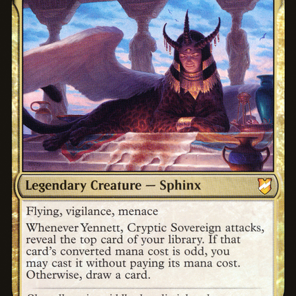 Yennett, Cryptic Sovereign [Commander 2018] Foil