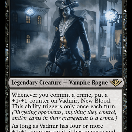 Vadmir, New Blood [Outlaws of Thunder Junction Promos] Foil