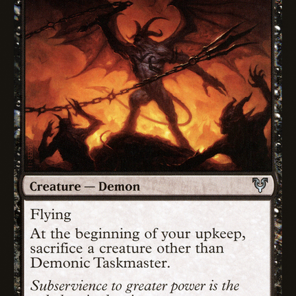 Demonic Taskmaster [Avacyn Restored]