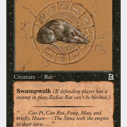 Zodiac Rat [Portal Three Kingdoms]