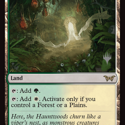 Hushwood Verge [Duskmourn: House of Horror Promos]