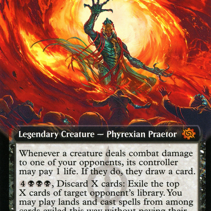 Gix, Yawgmoth Praetor (Extended Art) [The Brothers' War]