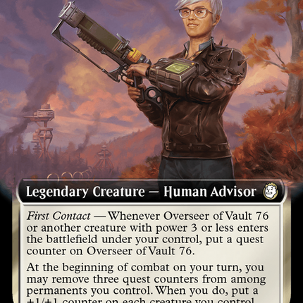 Overseer of Vault 76 (Extended Art) [Fallout] Surge Foil