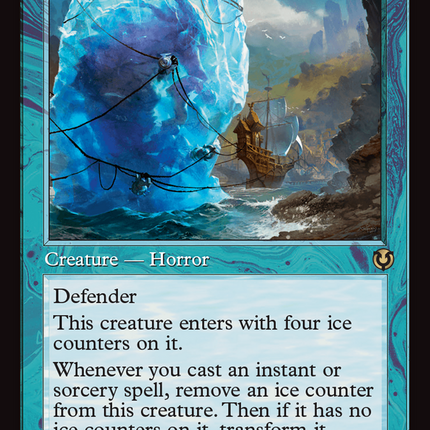 Thing in the Ice // Awoken horror (Retro Frame) [Innistrad Remastered] Foil