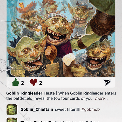 Goblin Ringleader (Borderless) [Secret Lair Drop]