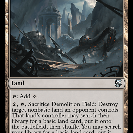 Demolition Field [Modern Horizons 3 Commander] Foil