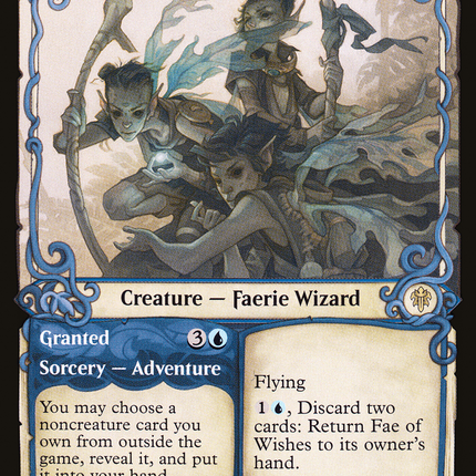 Fae of Wishes // Granted (Showcase) [Throne of Eldraine]