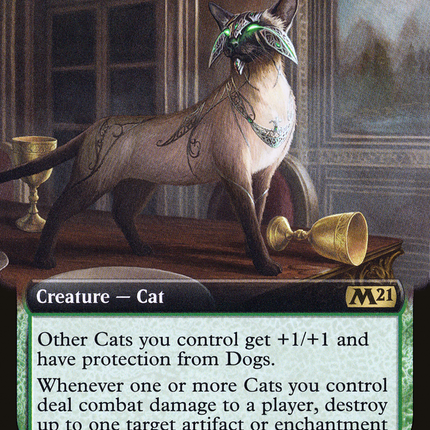 Feline Sovereign (Extended Art) [Core Set 2021]