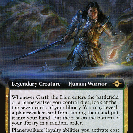 Carth the Lion (Extended Art) [Modern Horizons 2]