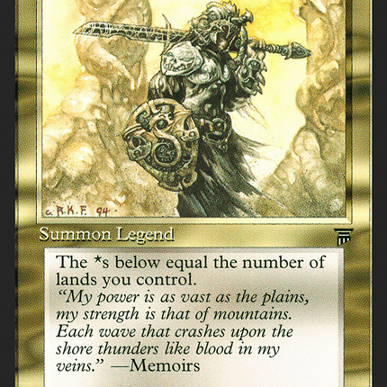 Dakkon Blackblade [Legends]