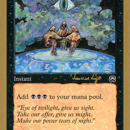 Dark Ritual [World Championship Decks 2001]