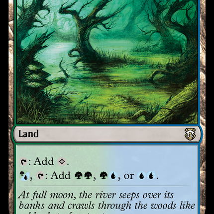Flooded Grove [Modern Horizons 3 Commander] Foil