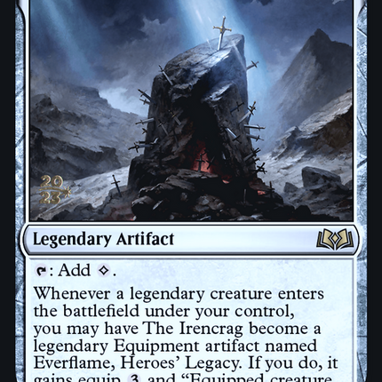 The Irencrag [Wilds of Eldraine Promos] Prerelease Foil