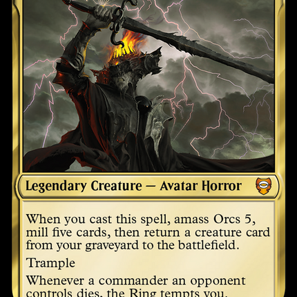 Sauron, Lord of the Rings [Tales of Middle-earth Commander]